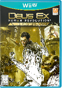 Deus Ex: Human Revolution Director's Cut Wii U US box art